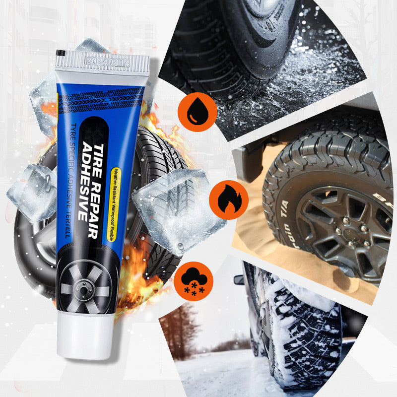 🔥Weather-Resistant Waterproof Flexible Tire Repair Adhesive