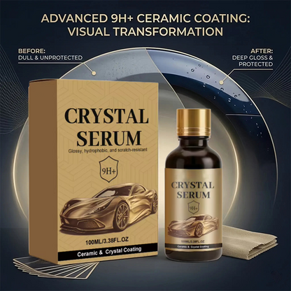 💎!💝Ceramic Car Coating Kit - Deep Gloss, 9H+ Hardness & Extreme Hydrophobic Sh
