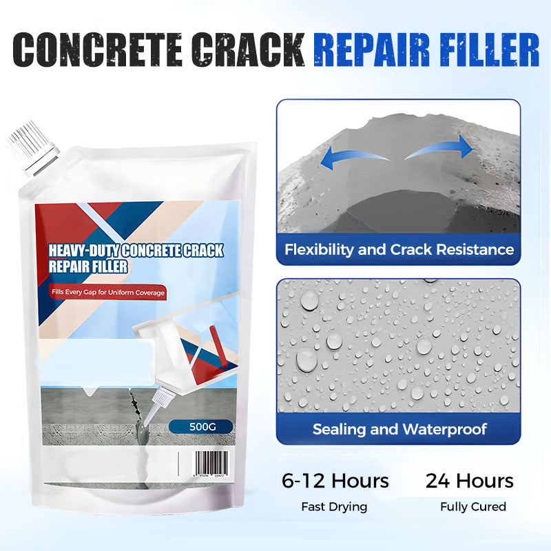 🔥New Upgrade🔥Heavy-Duty Concrete Crack Repair Adhesive✨