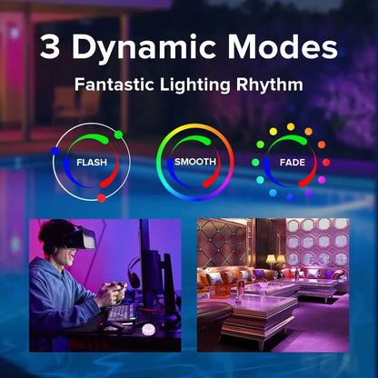 🌟💧 Swimming pool RGB lights – IP68 Waterproof Underwater Light, 3X Brighter, 20 Colors & RF Remote 🌈🎮
