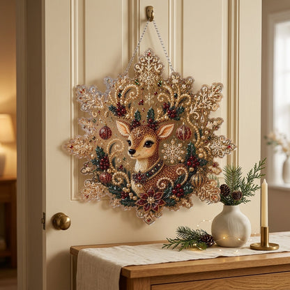 🔥Last Day 49% OFF-🎄Christmas Diamond Art Hanging Ornament Kit