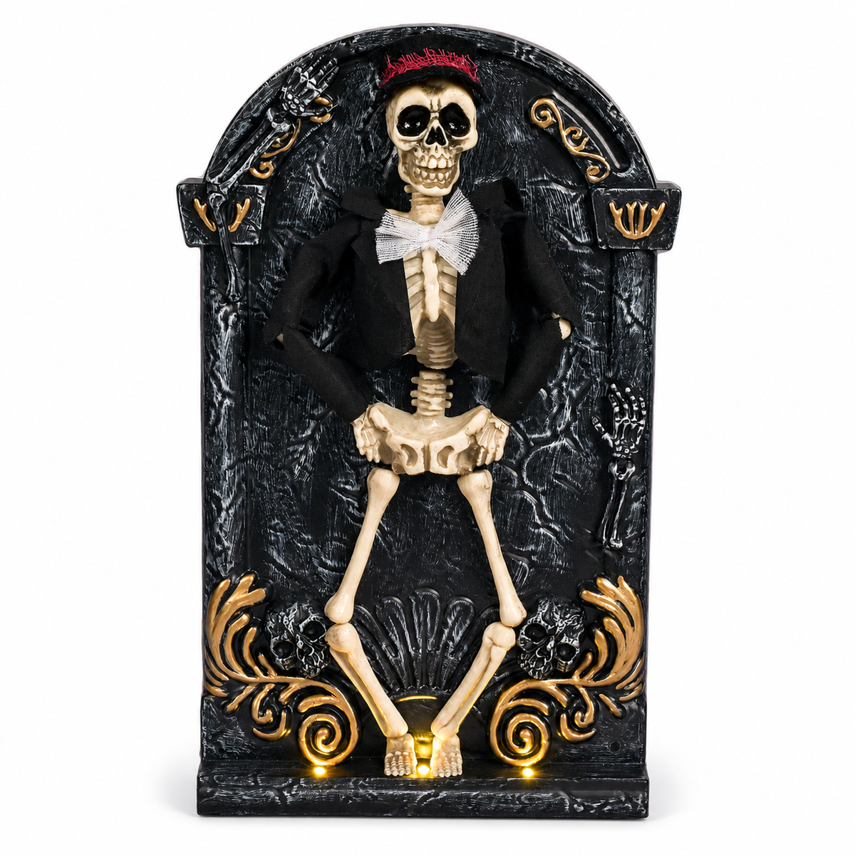 💀 They Actually Move! Animated Light-Up Dancing Skeleton Collection