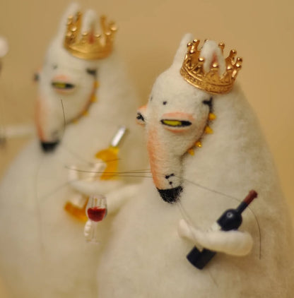 ✨Wool Felt Familiars – Quirky Handmade Companions