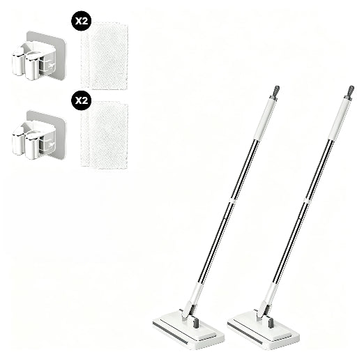 360° Rotatable Flat Floor Mop Press Mop for Home Cleaning