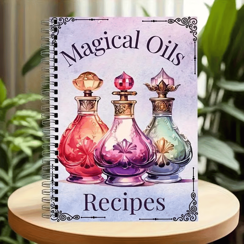 🔥LAST DAY 50% OFF🔮50-Page Magic Oil Recipes Book – Witchcraft Guide & Ritual Book