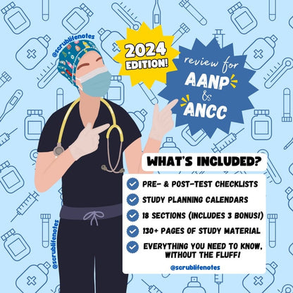 🔥LAST DAY SALE 49% OFF🎁2024 FNP Comprehensive Board Prep Study Guide-ANCC & AANP Visual Bundle