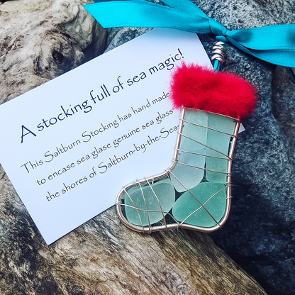 Sea Glass Ornaments Gift