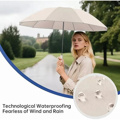 ☔Portable Automatic Folding Umbrella-Windproof Waterproof with Loop Buckle