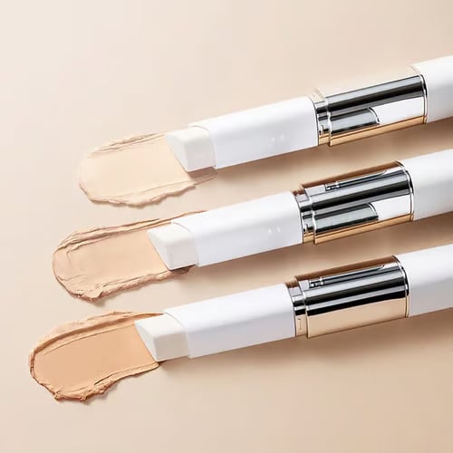 Cream Stick V White Korean Color-Changing Foundation Stick with Volufiline