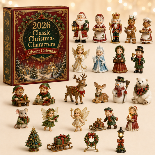 2026 Classic Christmas Characters Advent Calendar 🎄✨ – 24 Days of Festive Surprises