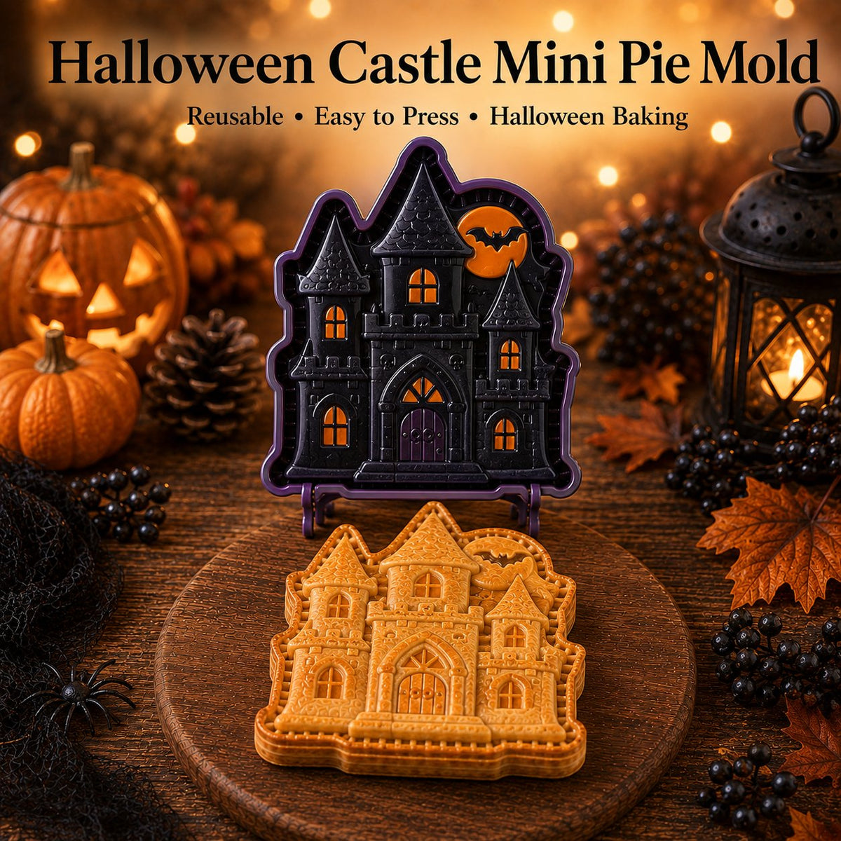 🎃 Halloween Mini Pie Mold Collection🚚