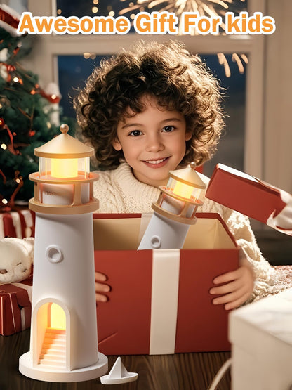 🎁2026 New Year Hot Sale: Save 50%  -Moonlight Lighthouse Night Light