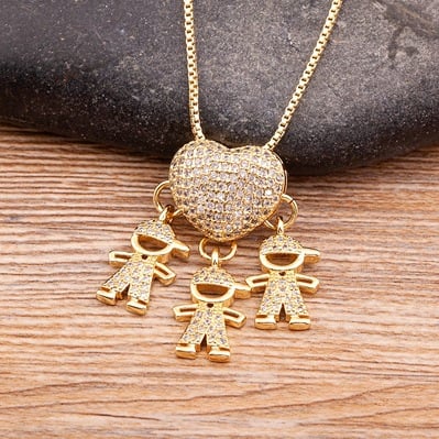 💖Love and my kids - Mother's Love Necklace🎁