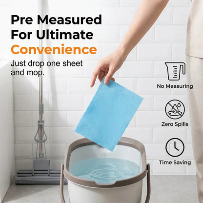 Water-Soluble Floor Cleaning Sheets