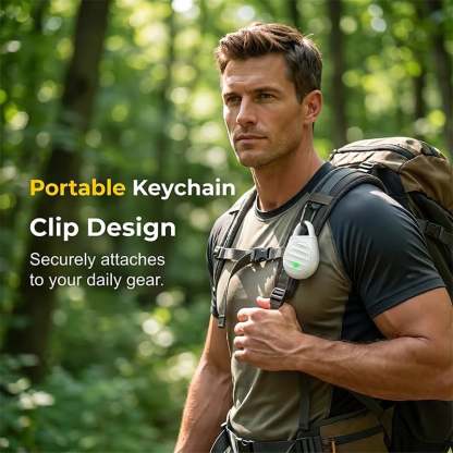 🔥Limited time offer！🐦No more trouble from birds, beasts and locusts！Portable Ultrasonic Bird Repellent Keychain