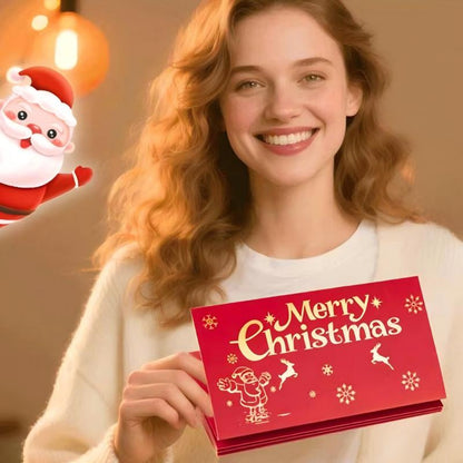 Foldable 6-Slot Christmas Red Envelope