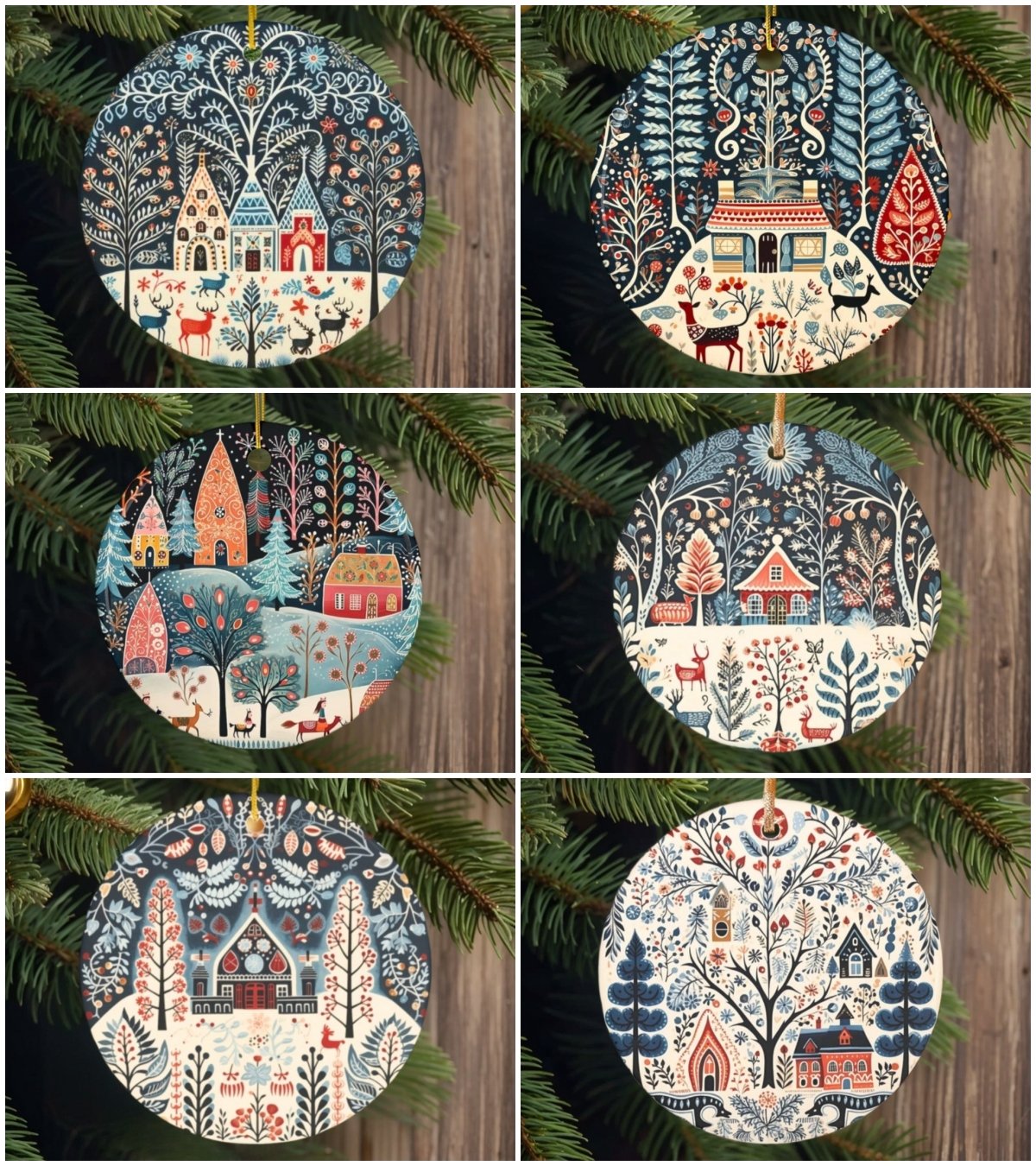 🔥LAST DAY SALE 50% OFF🎄Scandinavian Christmas Ornaments