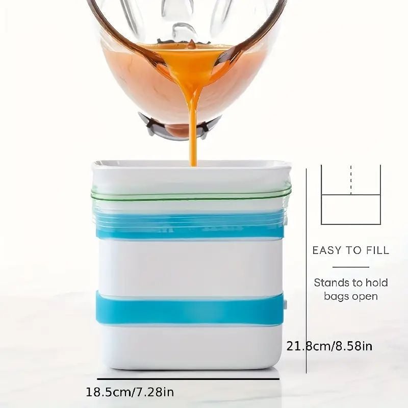 🔥The FreezerBlock Pro: Prep, Stack, and Preserve with Ease