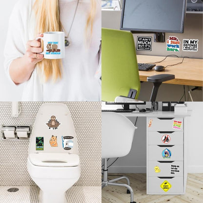 🔥Last Day 49% OFF - Set of 260 Pcs Funny Saying Stickers