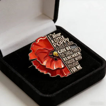 Unisex US Red Friday Exquisite Brooch