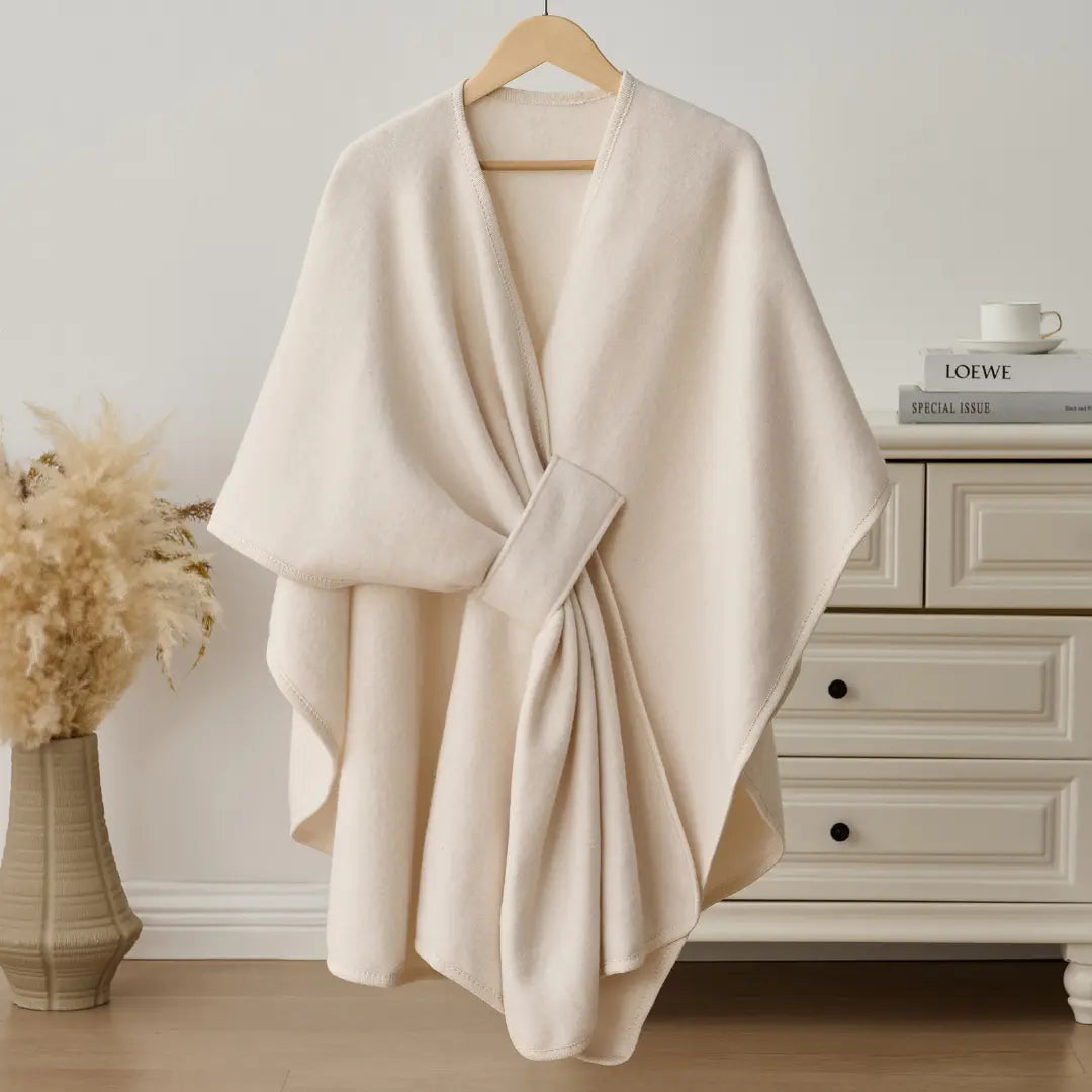 The Fleece Drape Shawl