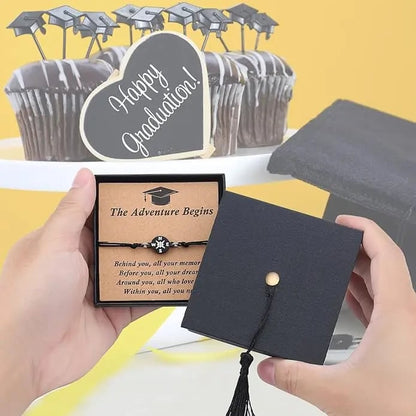 🎓2026 Graduation Gifts: Compass Bracelet Set – The Adventure Begins🧭