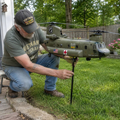 🏆Last Day Promo: 49% OFF 🎖️-Vietnam Veteran Helicopter Wind Spinner✈️!
