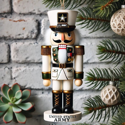 🔥LAST DAY 50% OFF - Veteran Tribute Nutcracker Christmas Statue Ornament