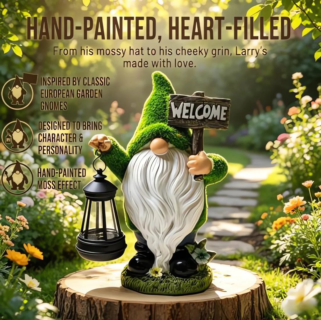 🔥Last Day 50% OFF 🌺Outdoor Garden Gnomes with LED Solar Light