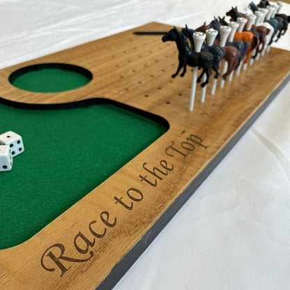 🔥LAST DAY SALE 50% OFF🐴Horse Races wood handmade party game!