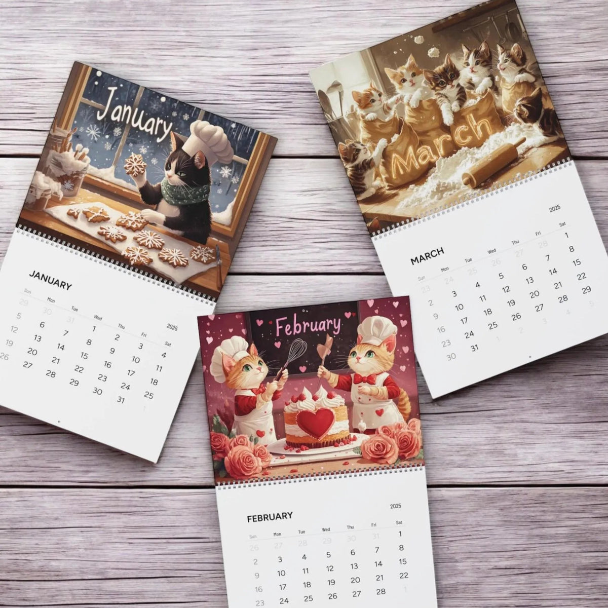 🔥LAST DAY SALE 50% OFF📅Cooking Cats Calendar 2026🐱