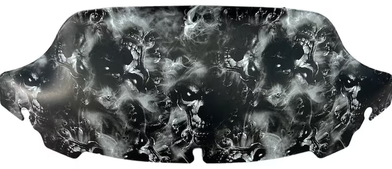 🔥Limited Edition - 2026 Windshield Scrollwork Skull