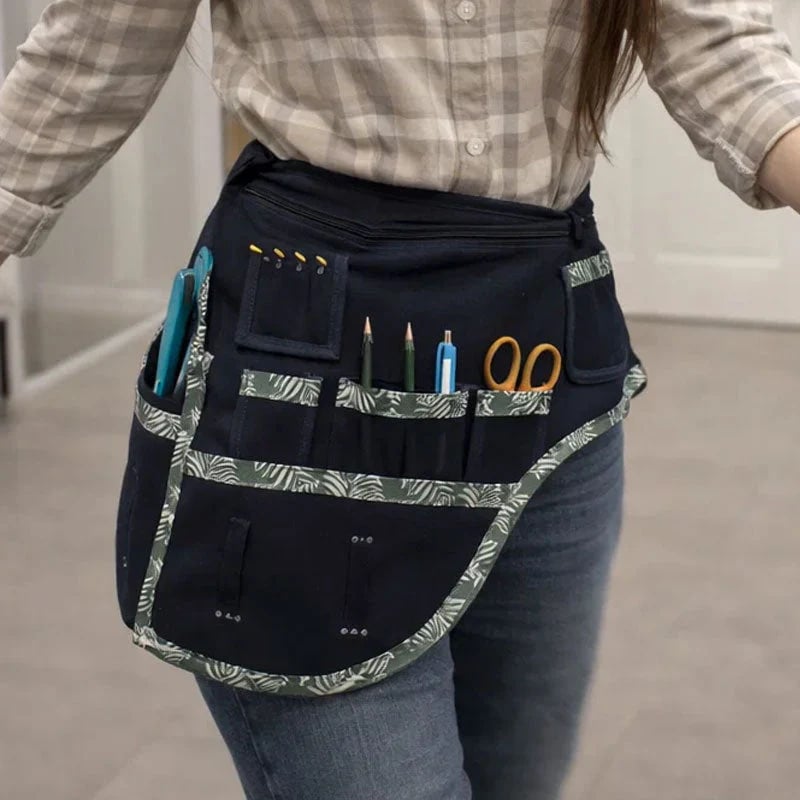 All-in-One Sewing Organizer Belt —— Hands-Free Waist Tool Belt for Sewing, Crafts & DIY