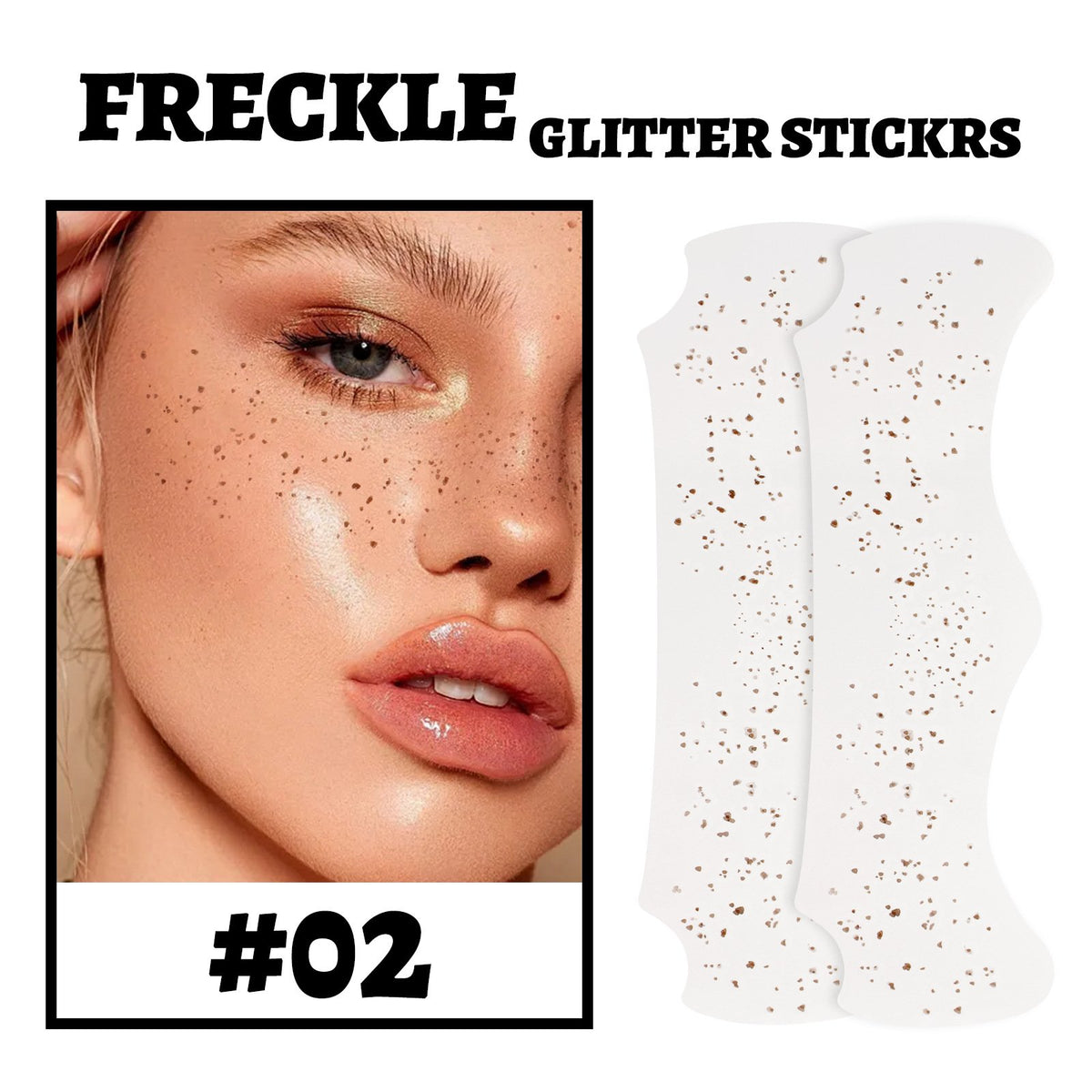 🔥LAST DAY SALE 49% OFF🎁Glitter Freckle Facial Tattoo Stickers