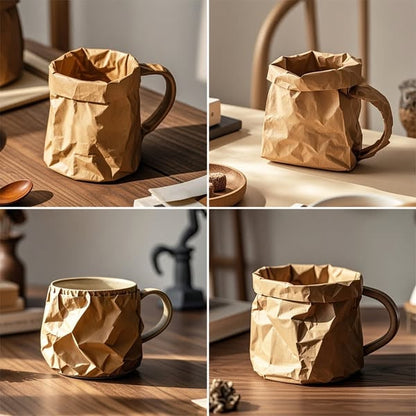 🔥LAST DAY 49% OFF - ✨Paper Bag Shaped Mug