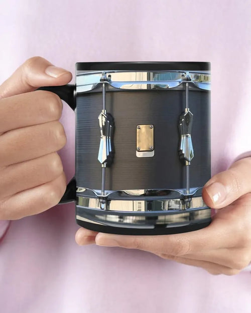 🔥LAST DAY SALE 50% OFF🥤Black Vintage Drum Mug