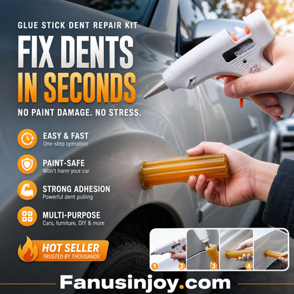✨️! 🛠️Fix car dents effortlessly! 🚗Paintless Dent Repair Glue Stick for Car