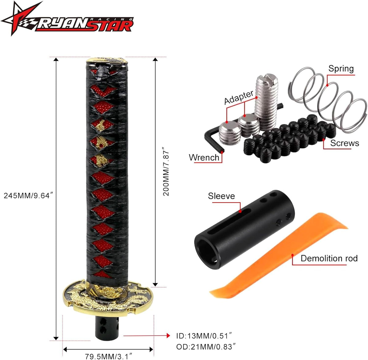 🔥Last Day 49% OFF - Japanese-Style Tuning Car Katana