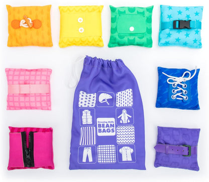 🔥Last 4 hours Sale: Save 50%-Educational Insights Dressing Skills Bean Bags