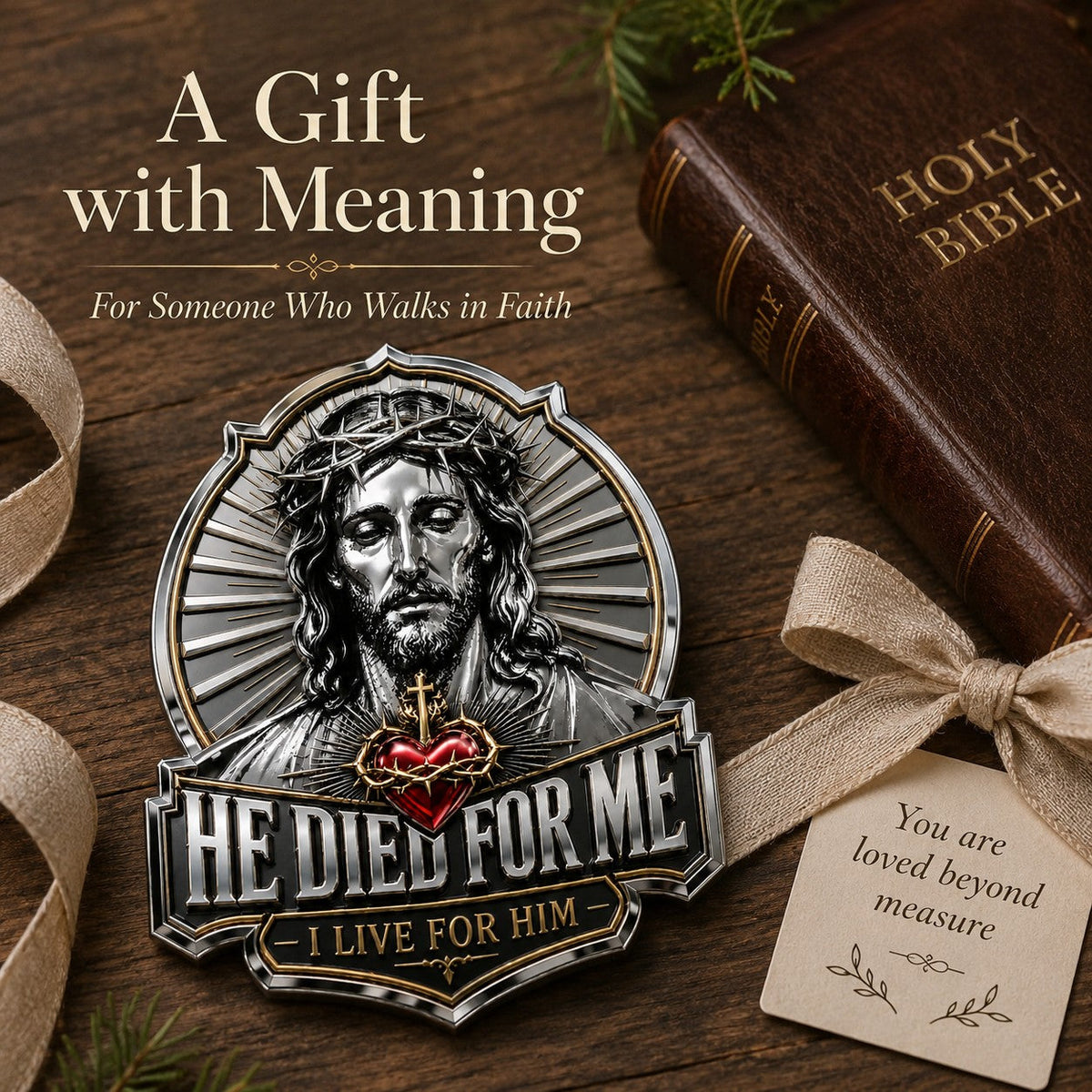 🔥Hot Sale 49% OFF🔥 -He Died For Me Emblem