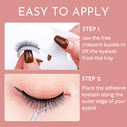 Reusable Adhesive Eyelashes