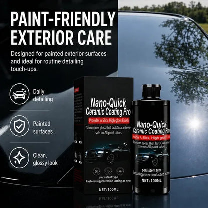 🚗 Hot Sale 49% Off -Automotive Nano Ceramic Coating Spray✨✨
