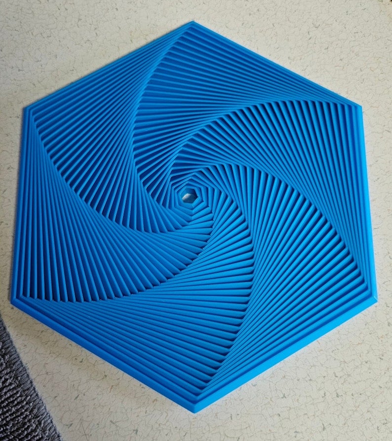 🔥Last Day 50% OFF⚡3D-Printed Fractal Fidget Hexagon