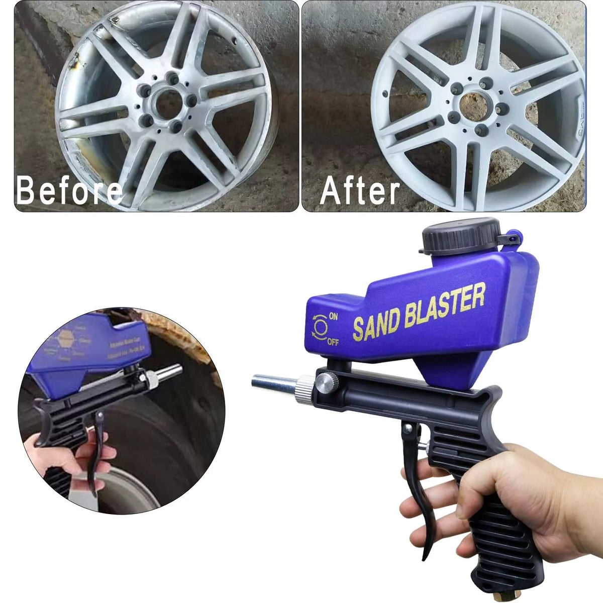 🔥Last 4 hours Sale: Save 49%- Rust Blasting Device Adjustable Blasting Machine