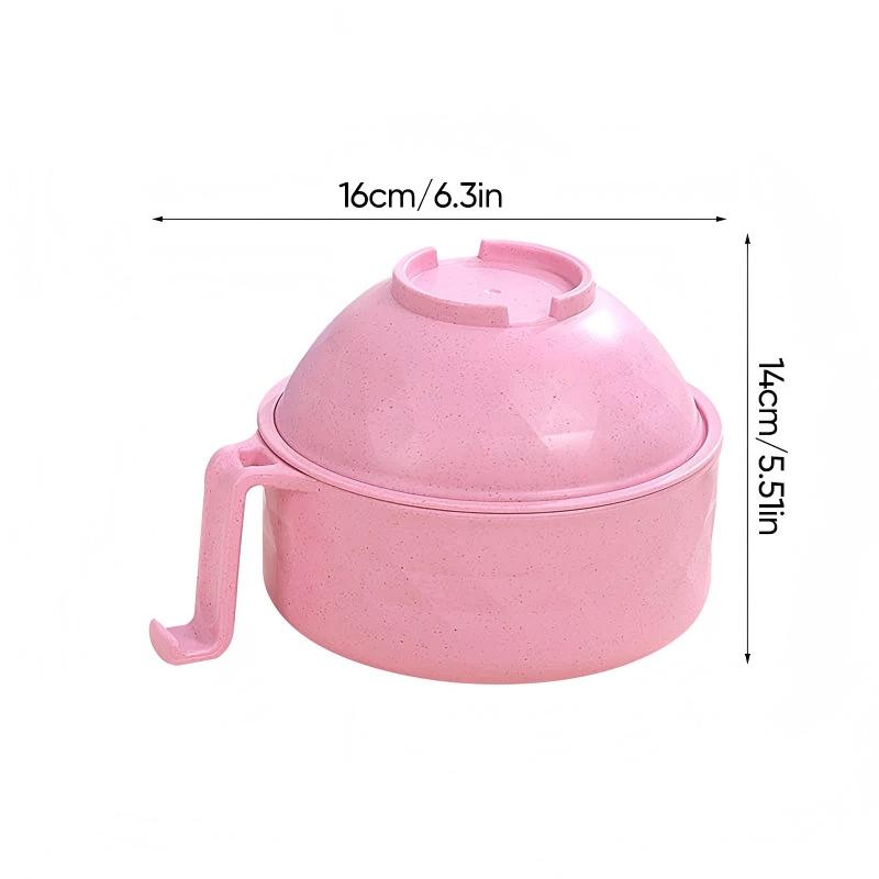 Microwave Safe Ramen Bowl with Lid for Instant Noodles