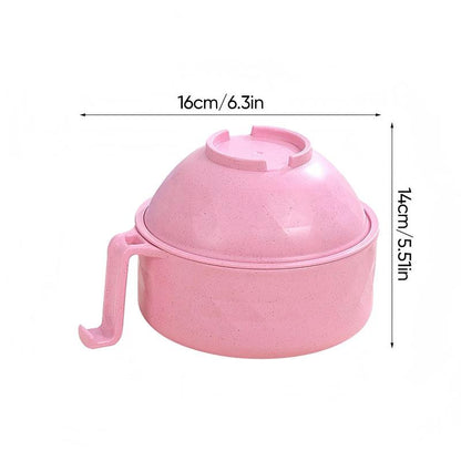 Microwave Safe Ramen Bowl with Lid for Instant Noodles
