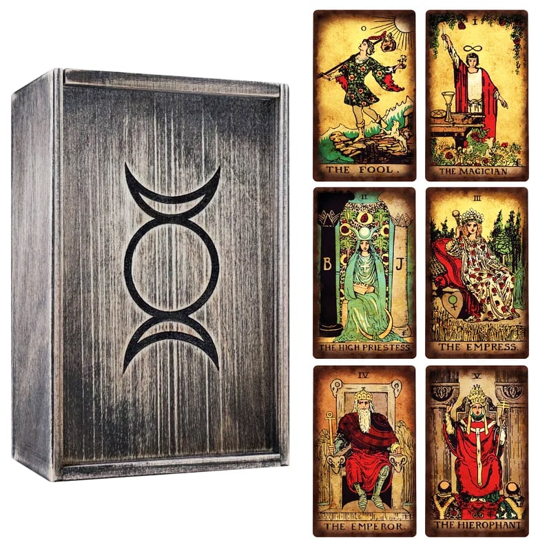 🔥Last 4 hours Sale: Save 50% -Borderless Tarot Reading Deck