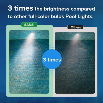 🌟💧 Swimming pool RGB lights – IP68 Waterproof Underwater Light, 3X Brighter, 20 Colors & RF Remote 🌈🎮