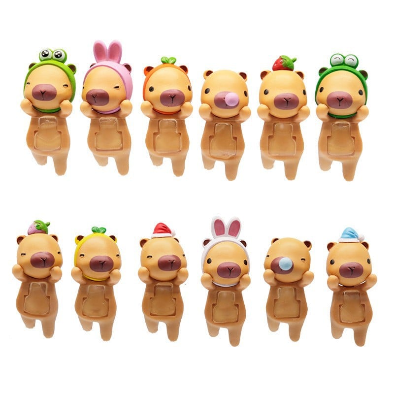 🔥LAST DAY SALE 50% OFF - ✨Capybara figure blind box set