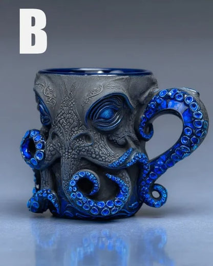 🔥Last Day 49% OFF - 🐙Blue Ring Octopus Cup